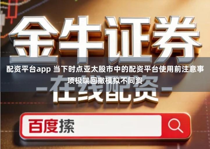 配资平台app 当下时点亚太股市中的配资平台使用前注意事项极端回撤模拟不同资